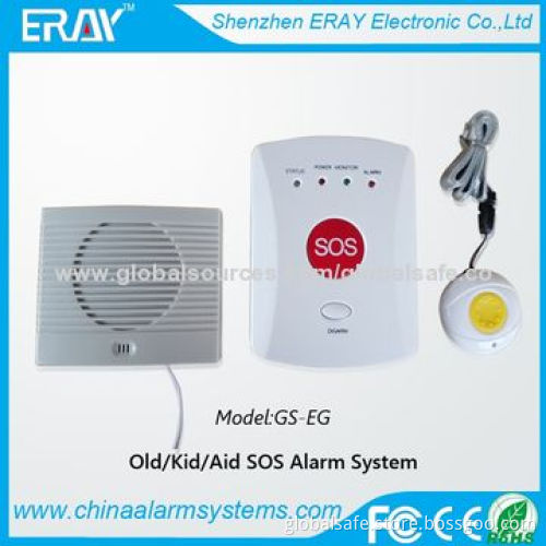 Wrist-watch type wireless emergency push-button with 315/433MHz